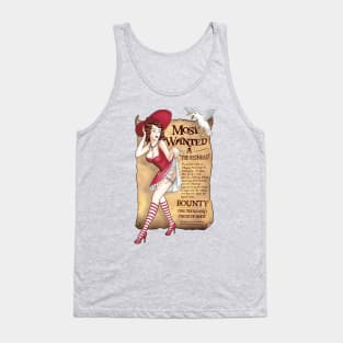 Redhead Pirate Pin-up Tank Top